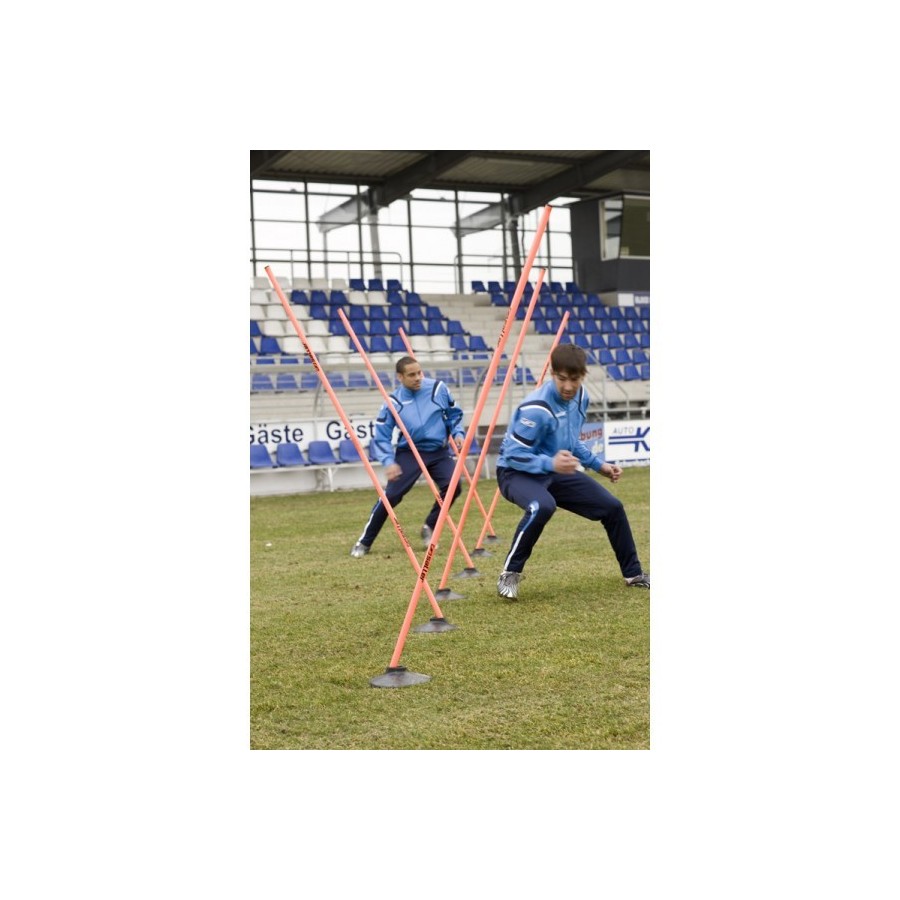 TYCZKI DO SLALOMU UKOŚNE / PROSTE 6 SZT