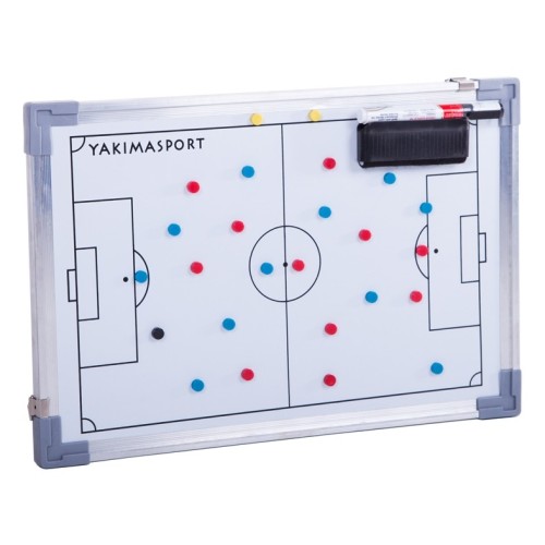 Tablica taktyczna do piłki nożnej 30 x 45 z magnesami