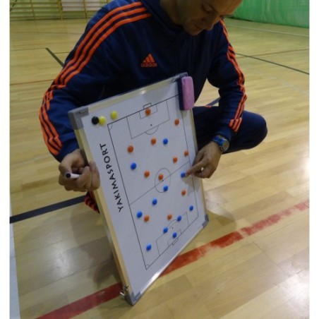 Tablica taktyczna do piłki nożnej 60 x 45 z magnesami