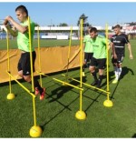 Płotek z regulowaną wysokością - zestaw z podstawką