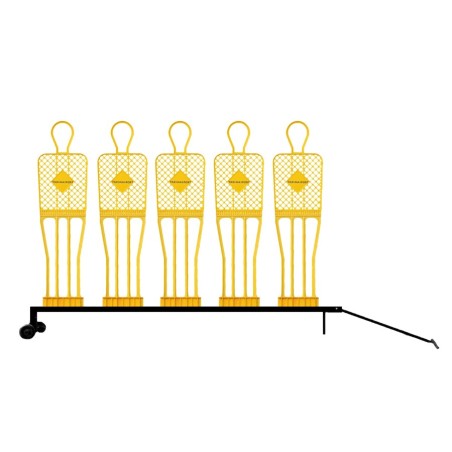 Wózek na mury piłkarskie